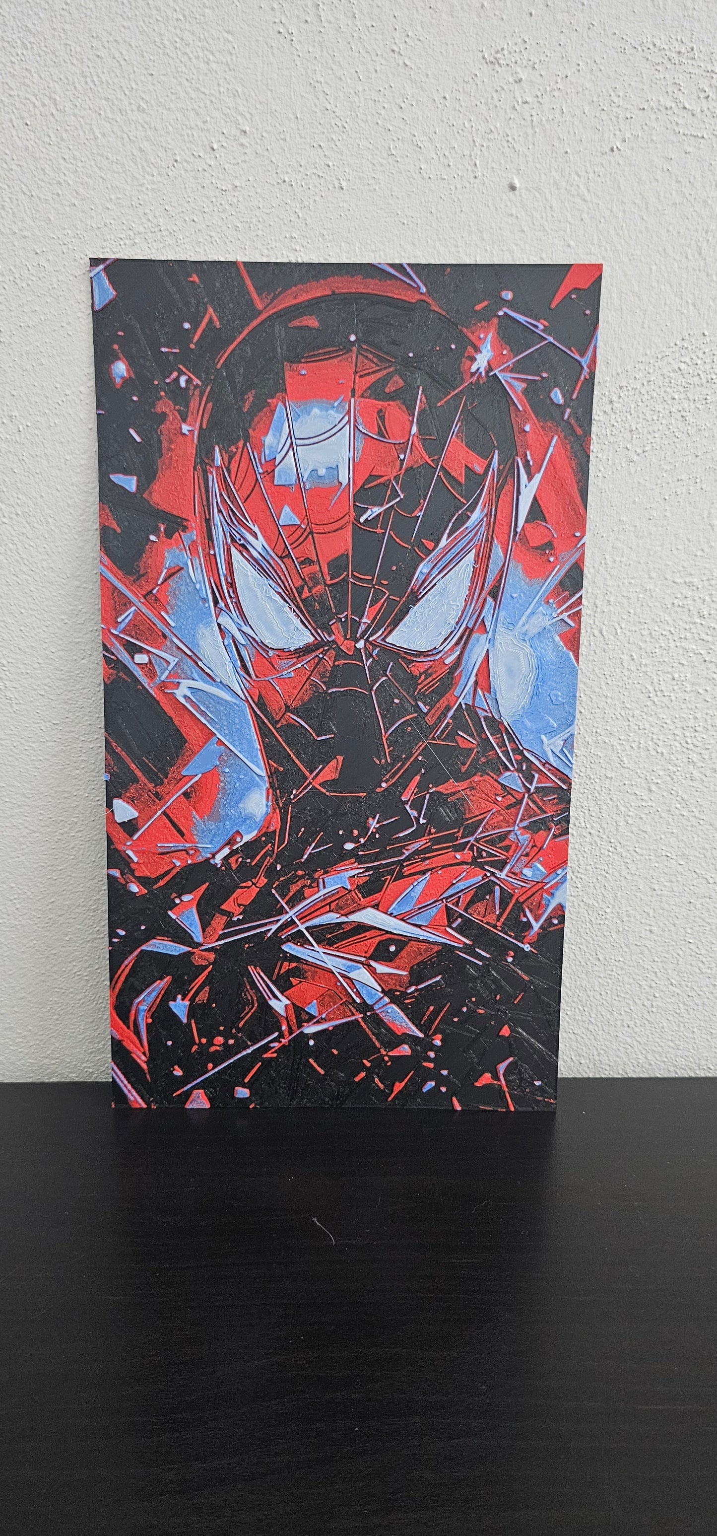 Spider Hero Wall Art – HueForge 3D Printed Artwork