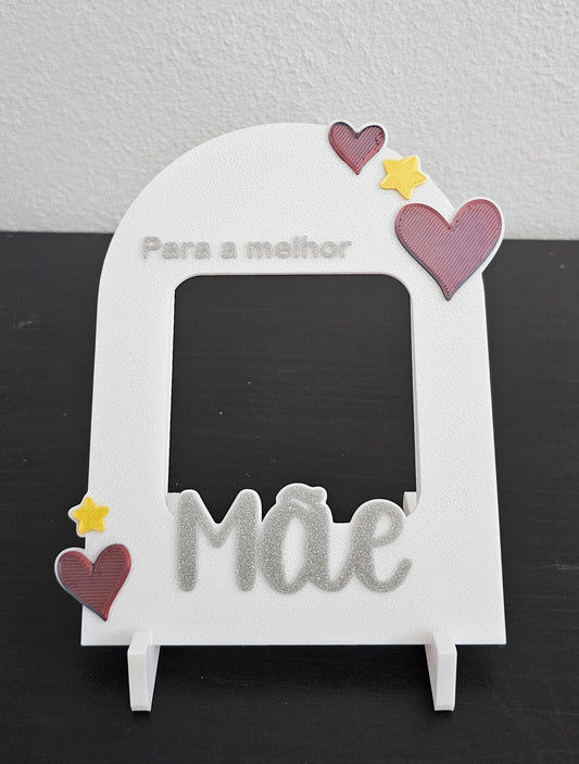 Personalized Photo Frame – “Para a melhor Mãe”