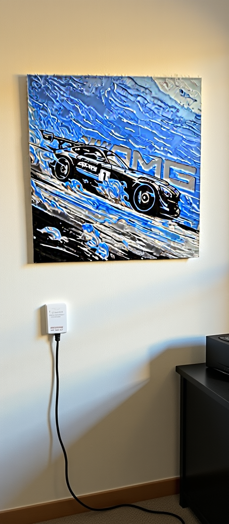 Mercedes AMG Performance Art – Peça de Parede Impressa em 3D HueForge