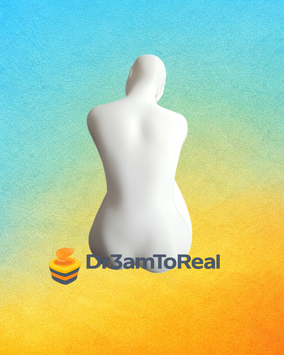 “Figura Pensativa” – Escultura Minimalista Sentada
