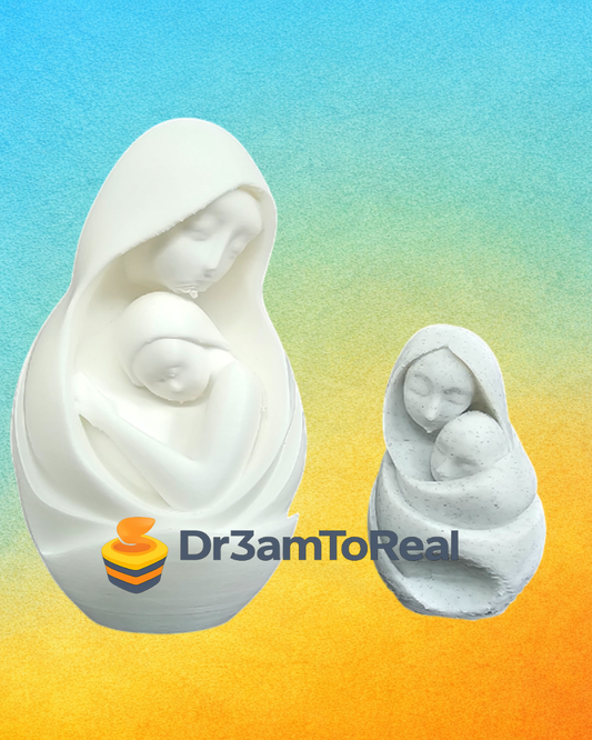 Escultura Ligação Mãe e Filha