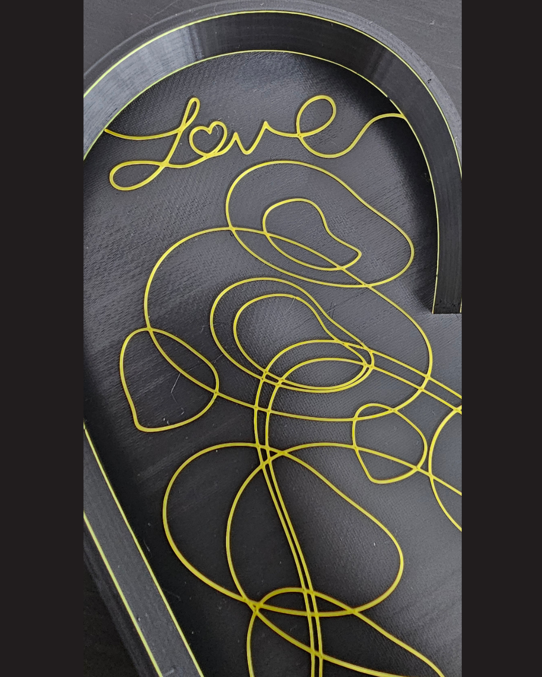 Tabuleiro de Arrumação Coração Amor – Organizador Decorativo