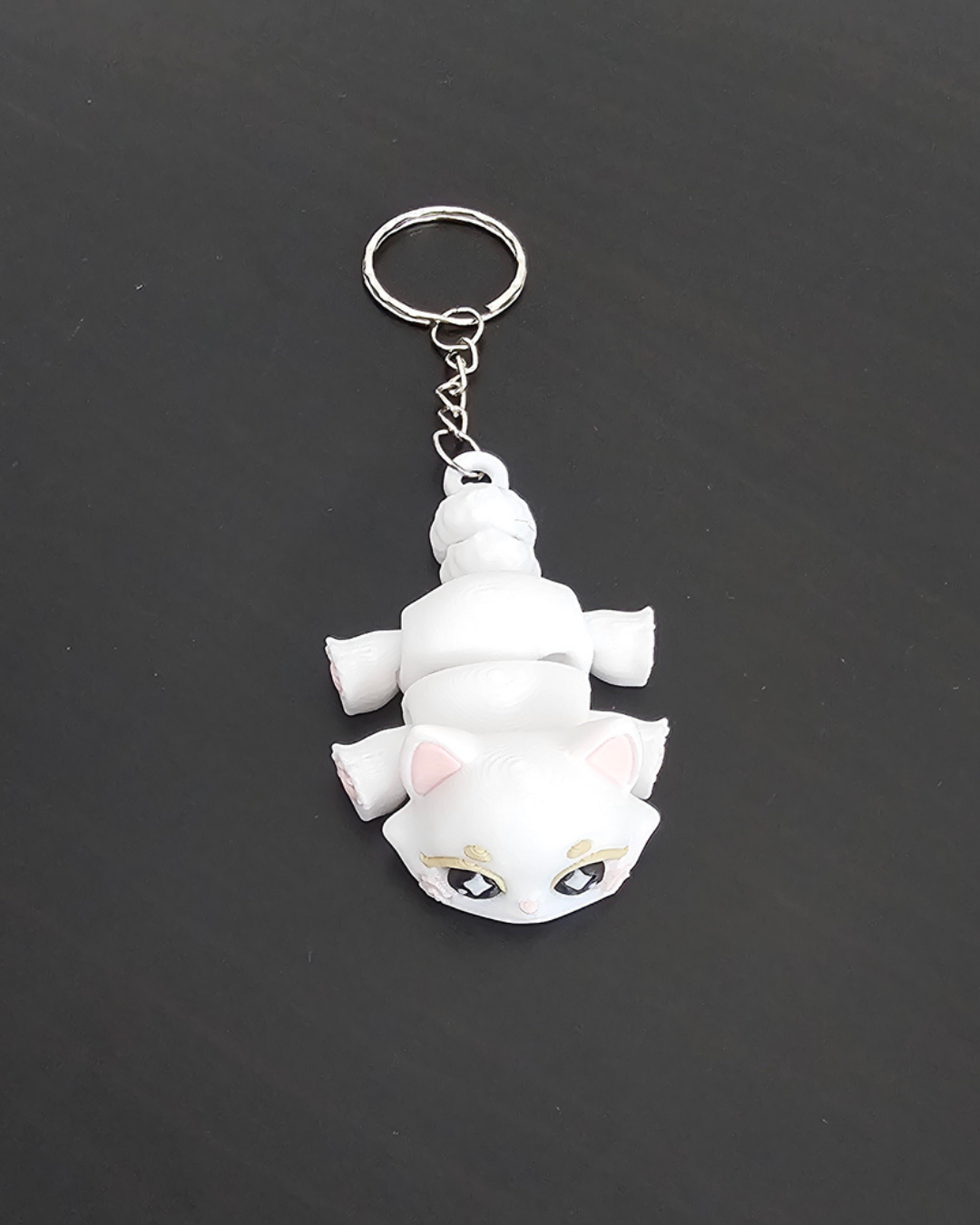 Porta-chaves Flexi Gato Fofinho – Acessório Adorável