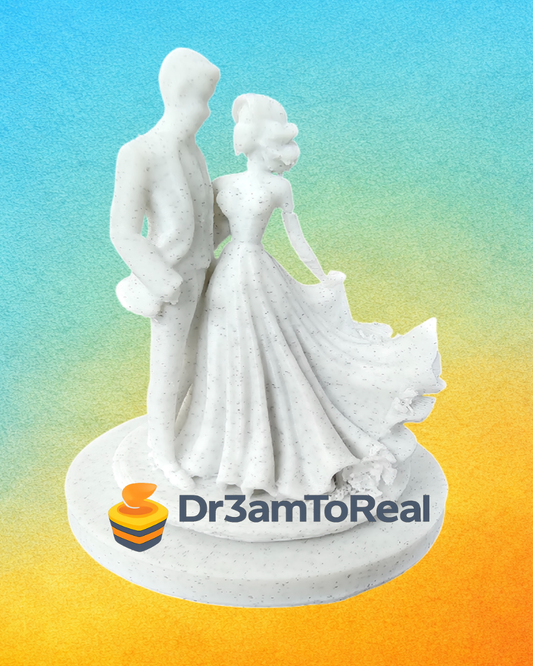 Escultura de Amor de Noivos