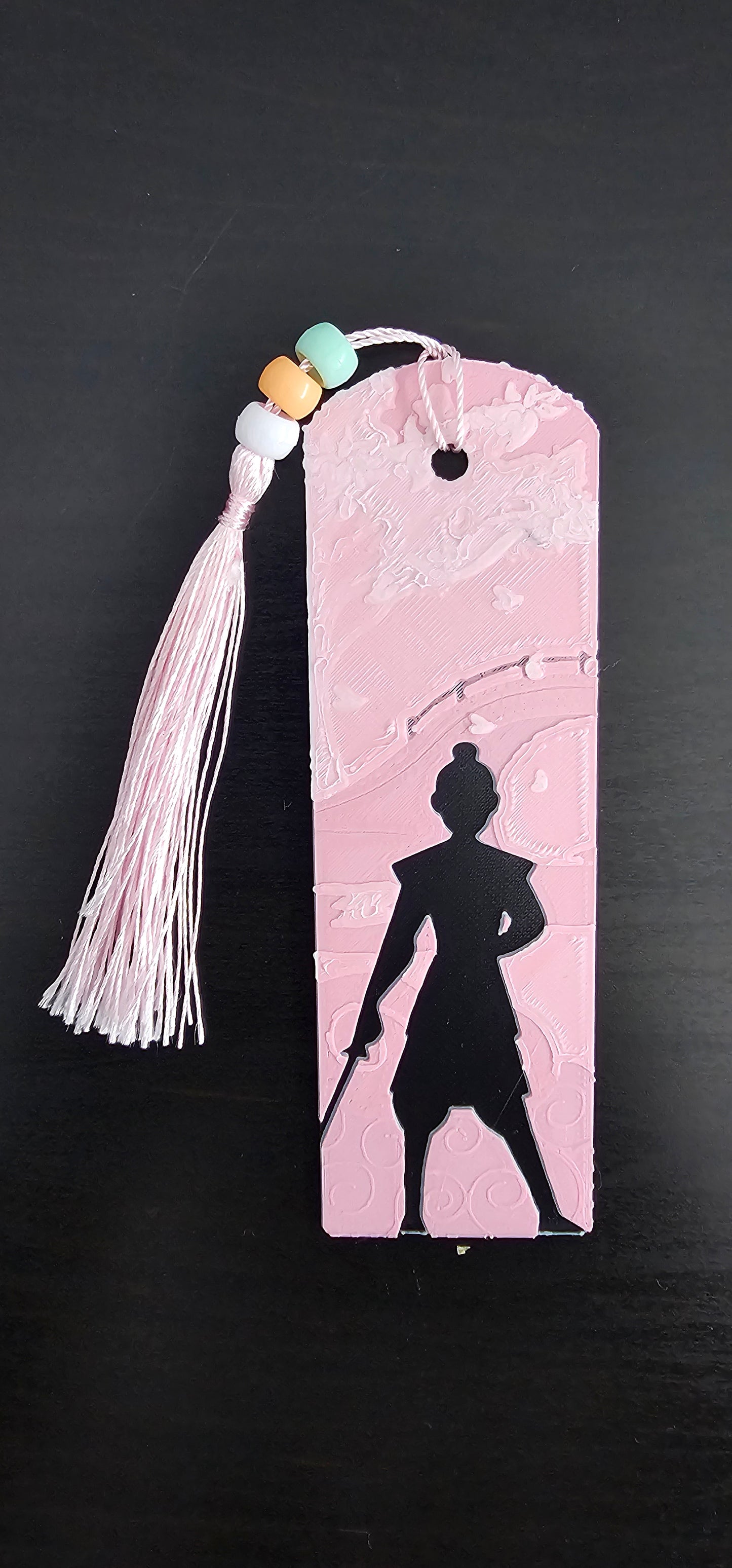 Marcador de Livros de Silhueta de Princesa