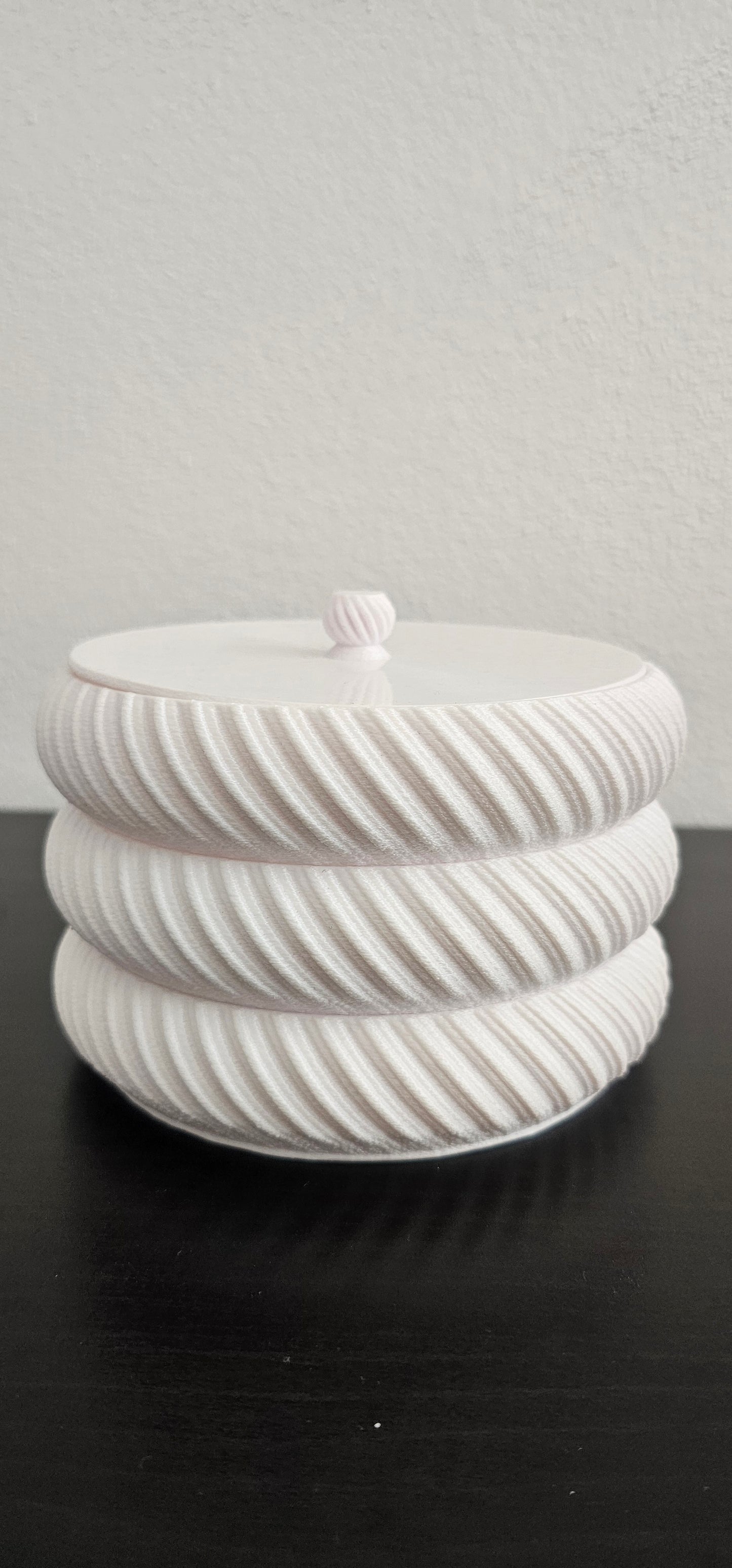 Stackable Box – Minimal White Organizer