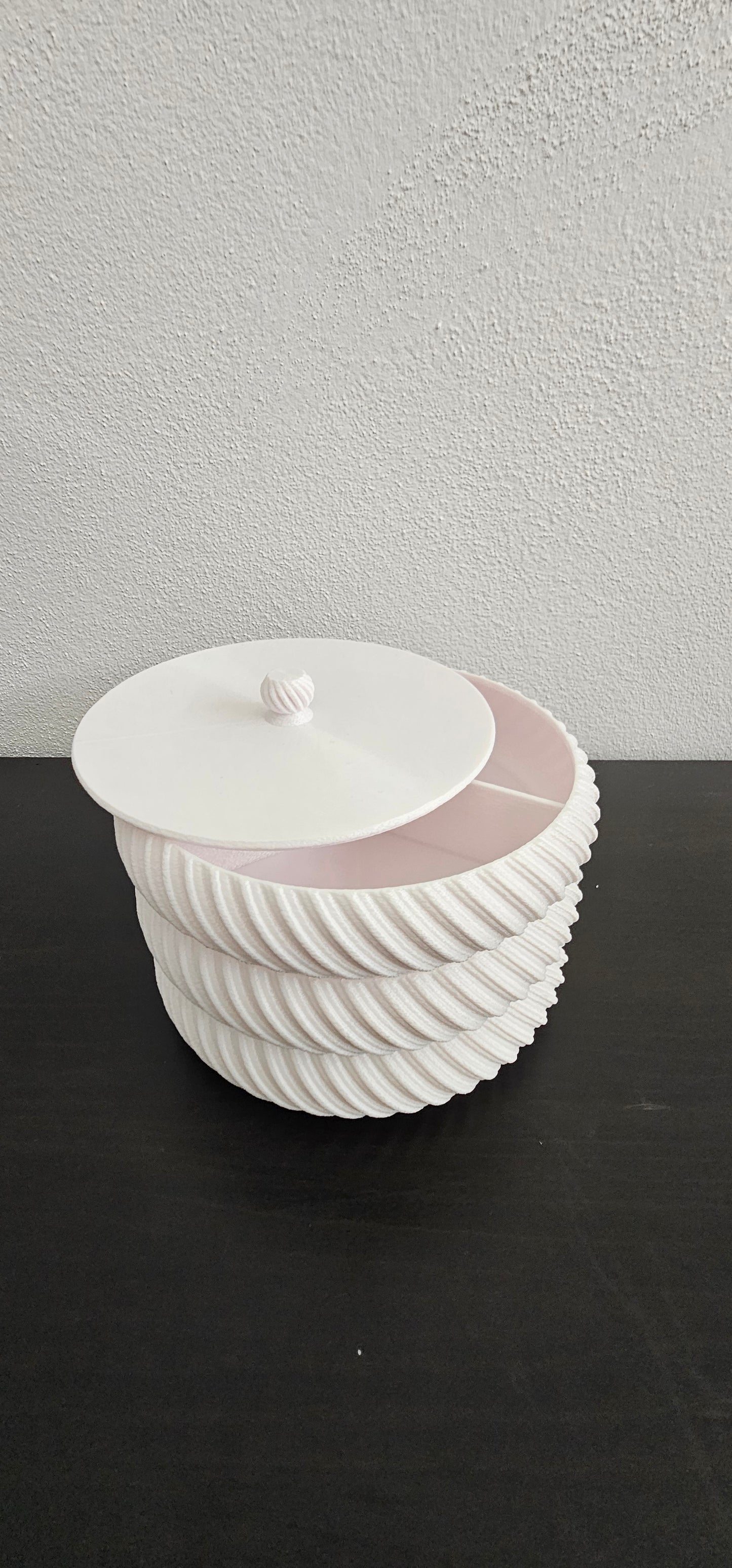Stackable Box – Minimal White Organizer