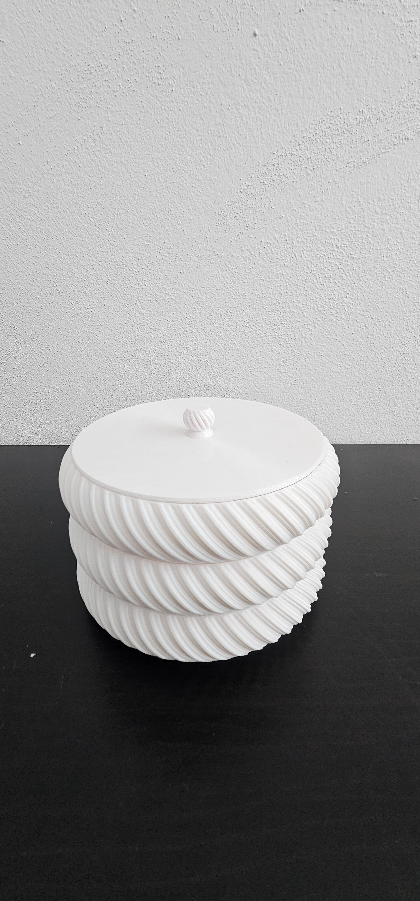 Stackable Box – Minimal White Organizer