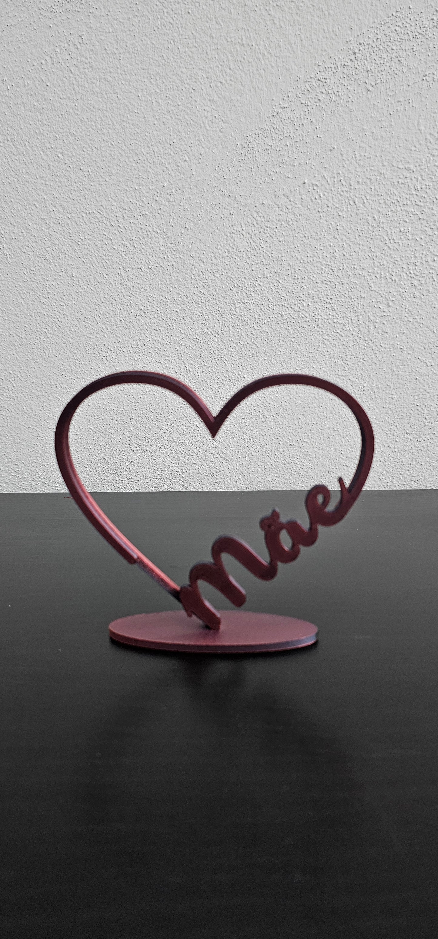 Personalized Heart Photo Frame – “Mom” Edition