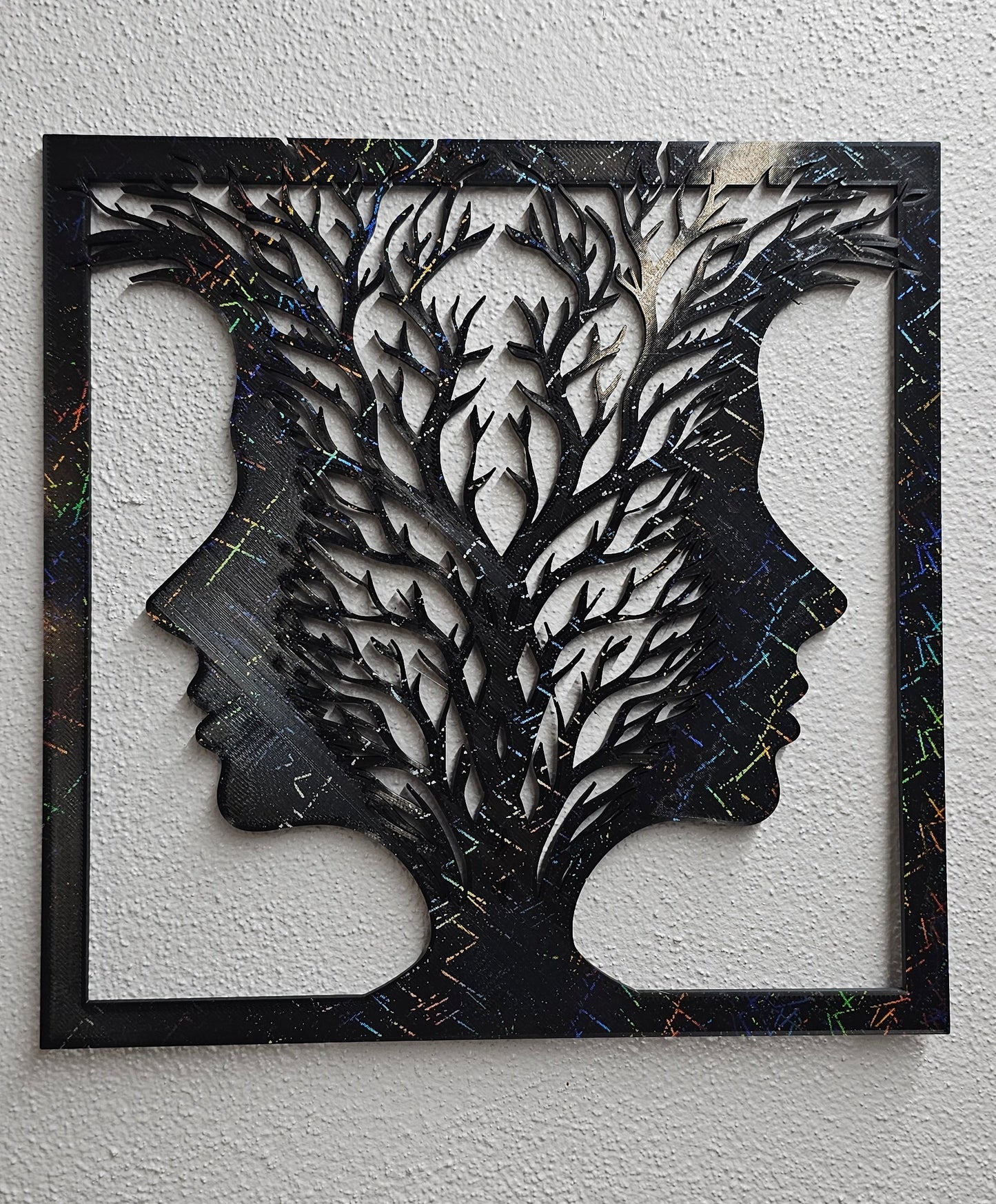 Tree of Life Dual Face Wall Art – Symbolic Modern Wall Decor