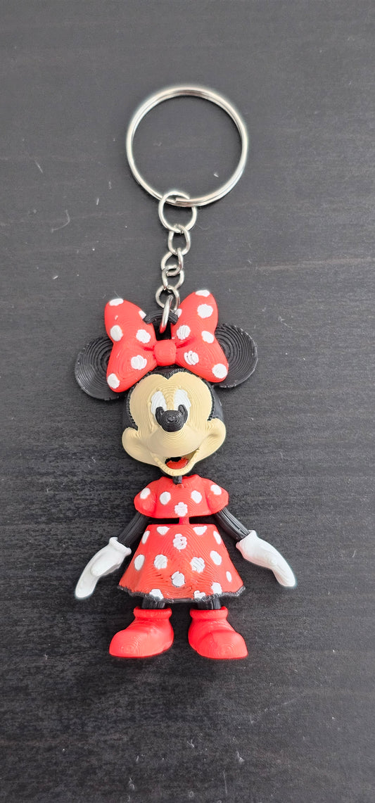 Cartoon Inspired Character Keychain