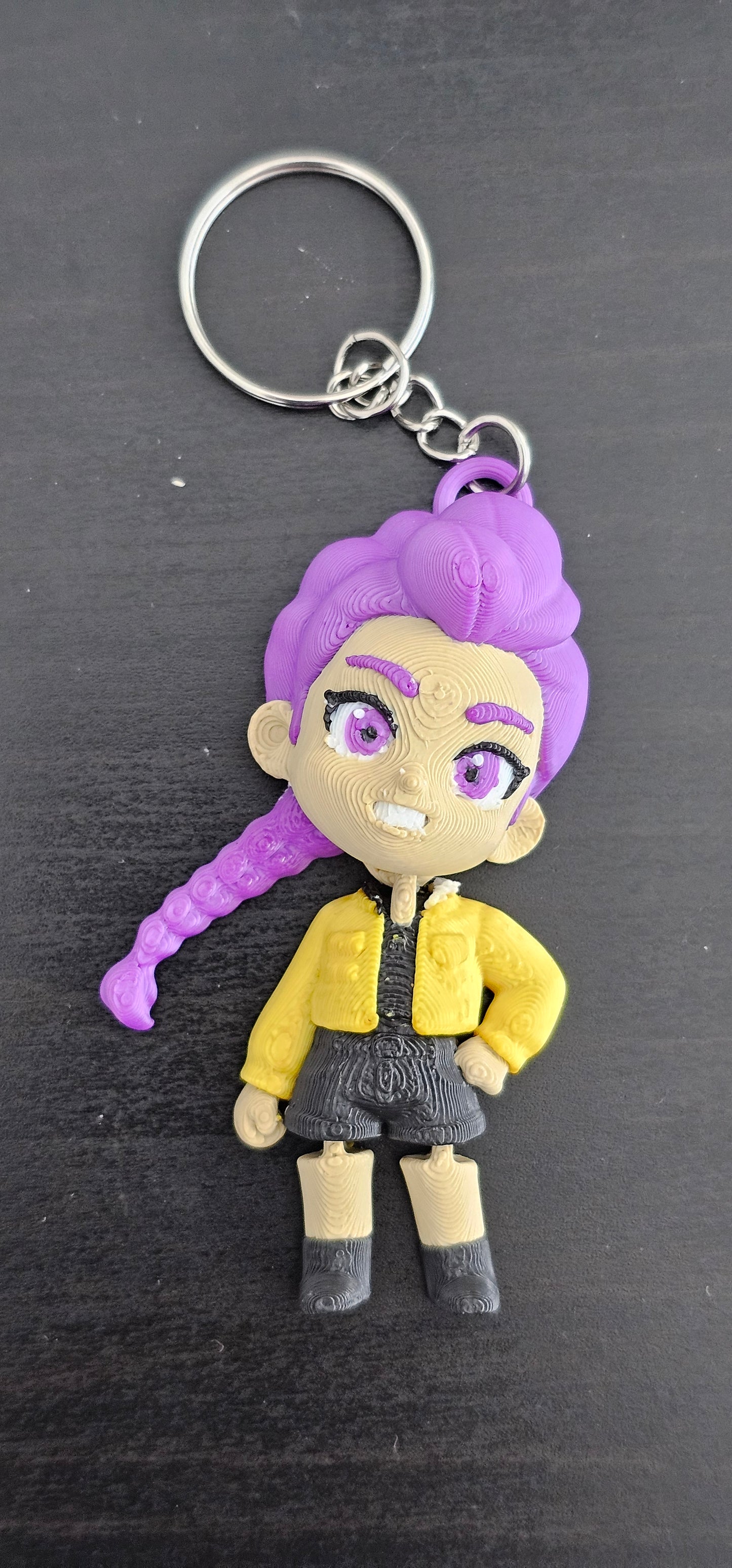 Cartoon Inspired Character Keychain