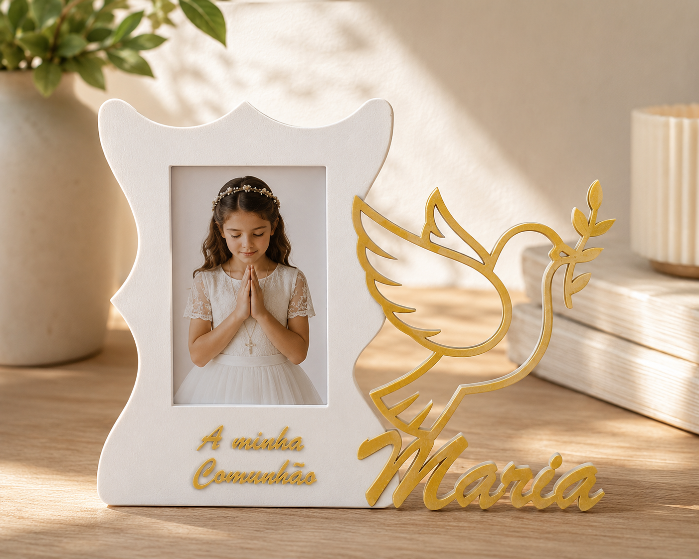 Personalized Dove Photo Frame