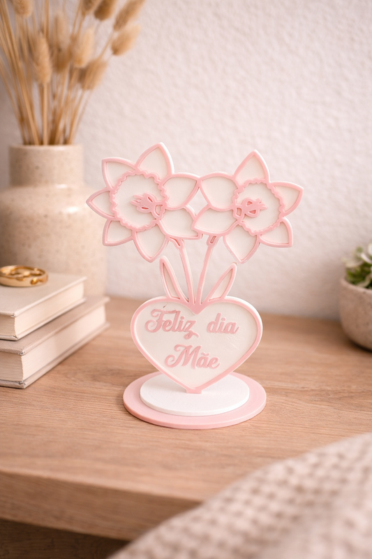 Mother’s Day Floral Stand – “Feliz Dia da Mãe”