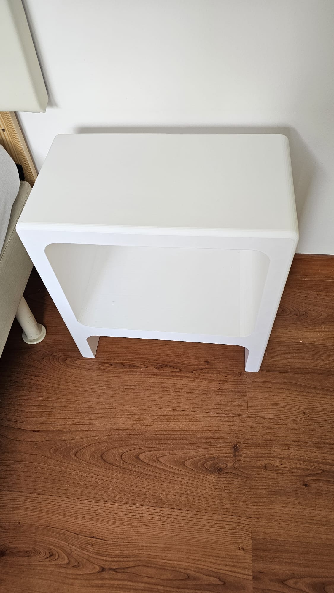 Modern Bedside Table – Minimalist 3D Printed Nightstand
