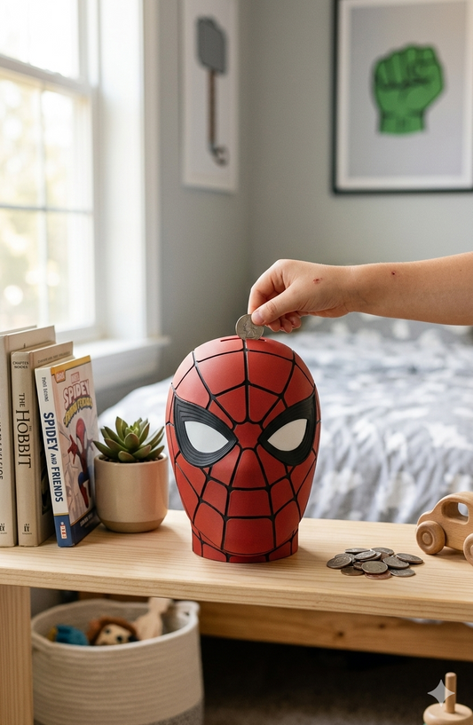 Spider Hero Piggy Bank