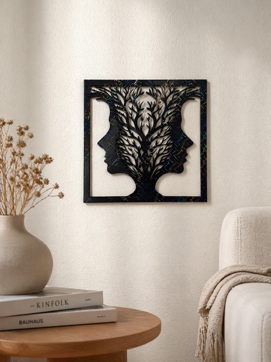 Tree of Life Dual Face Wall Art – Symbolic Modern Wall Decor